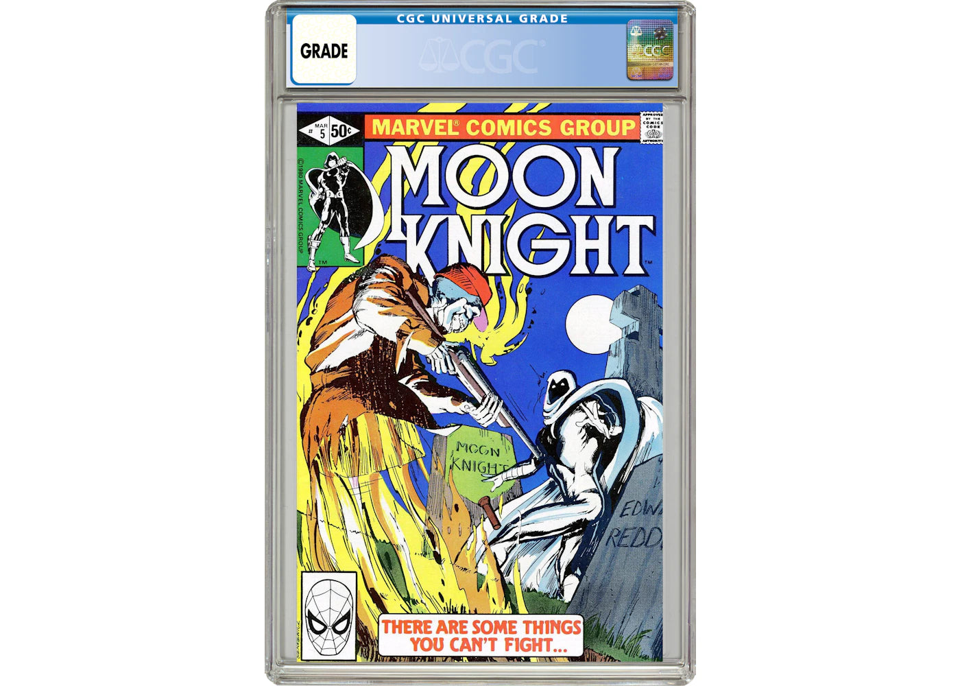 Marvel Moon Knight (1980 1st Series) #5 Comic Book CGC Graded