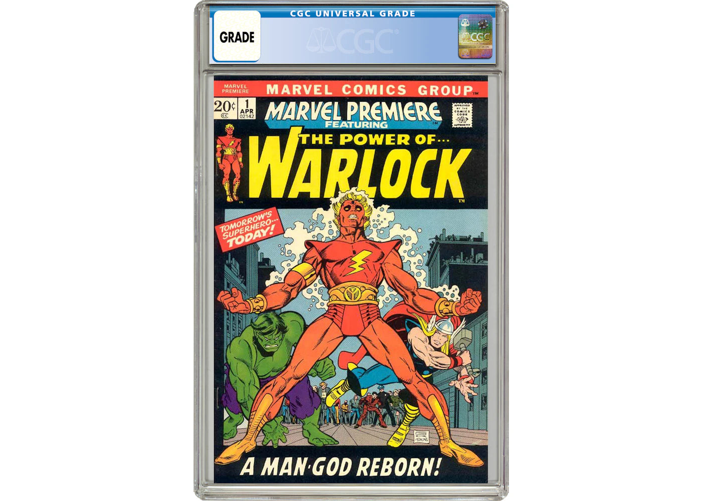 Marvel Premiere #1 (Origin of Adam Warlock) Comic Book CGC Graded