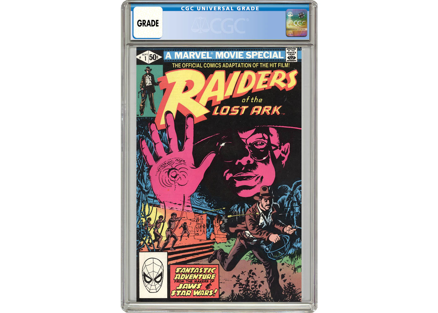 Marvel Raiders of the Lost Ark #1 Comic Book CGC Graded