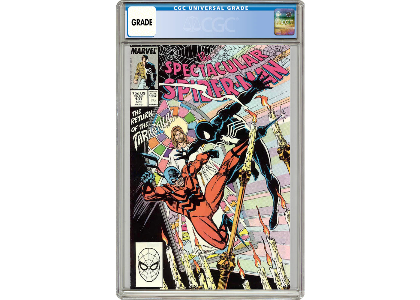 Marvel Spectacular Spider-Man (1976 1st Series) #137 Comic Book CGC Graded
