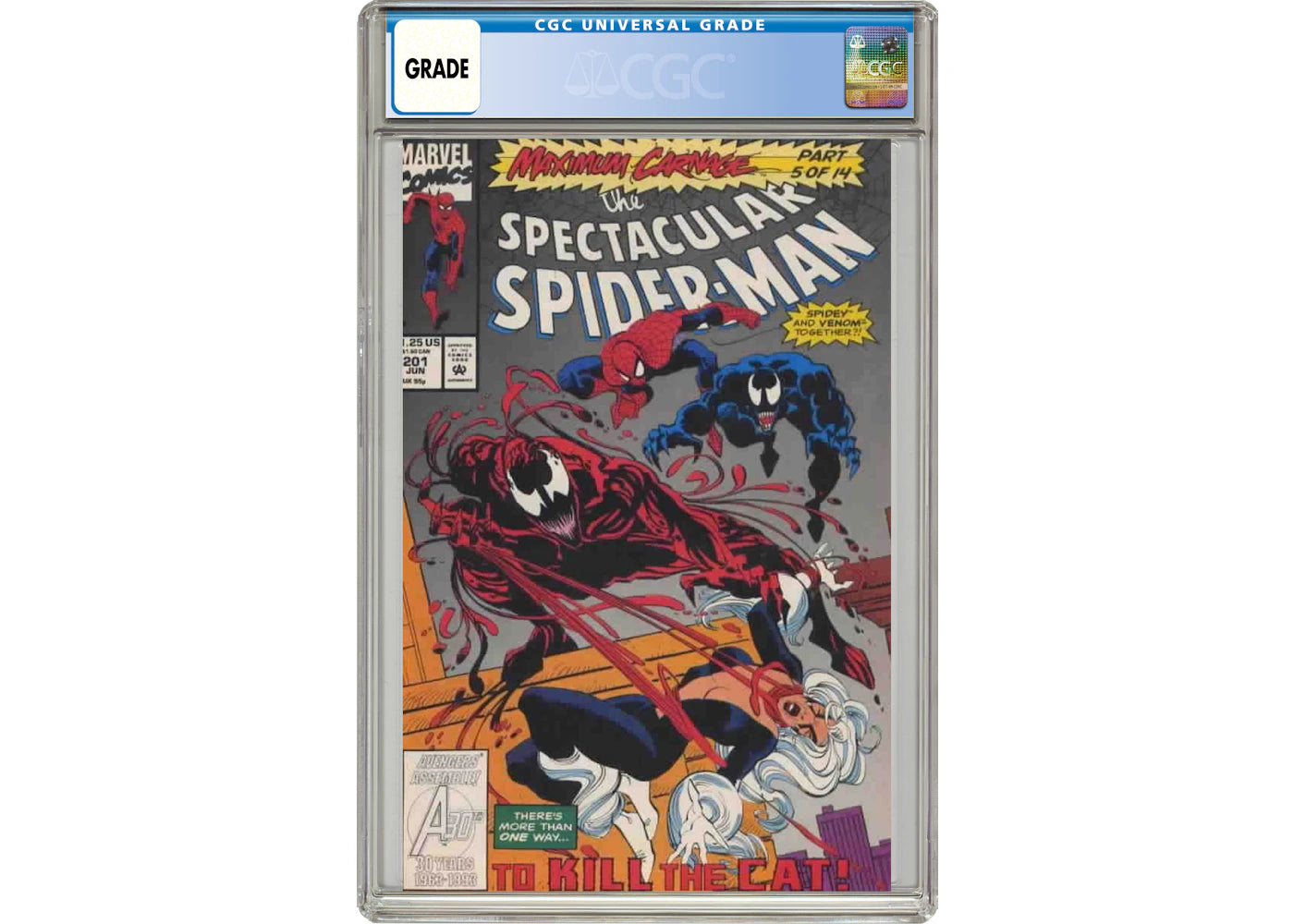 Marvel Spectacular Spider-Man (1976 1st Series) #201 Comic Book CGC Graded