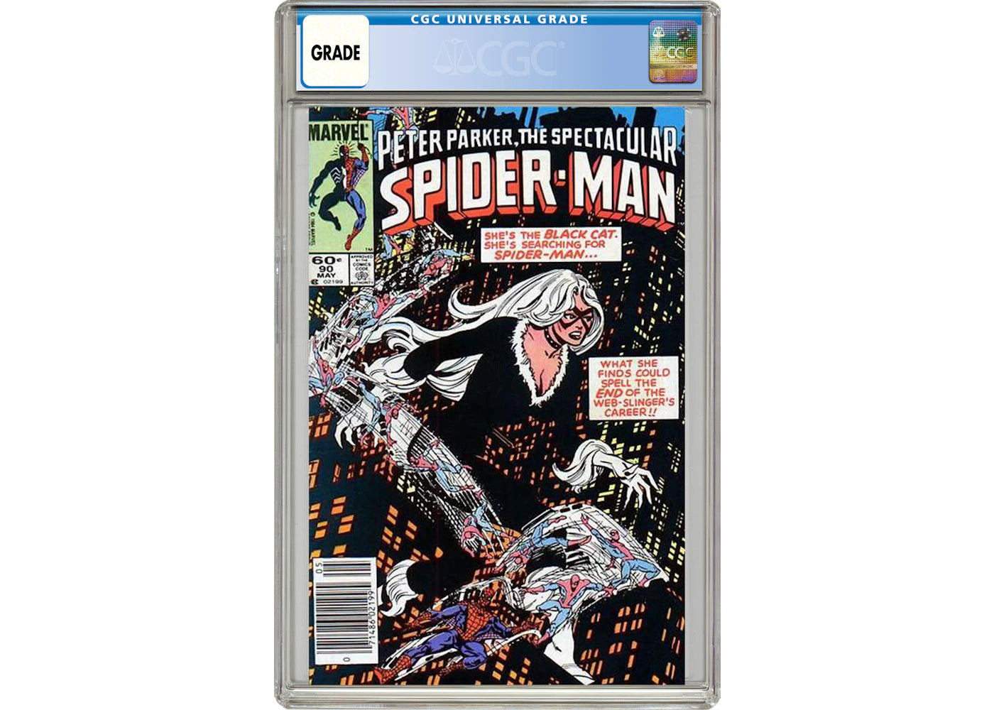 Marvel Spectacular Spider-Man (1976 1st Series) #90 Comic Book CGC Graded