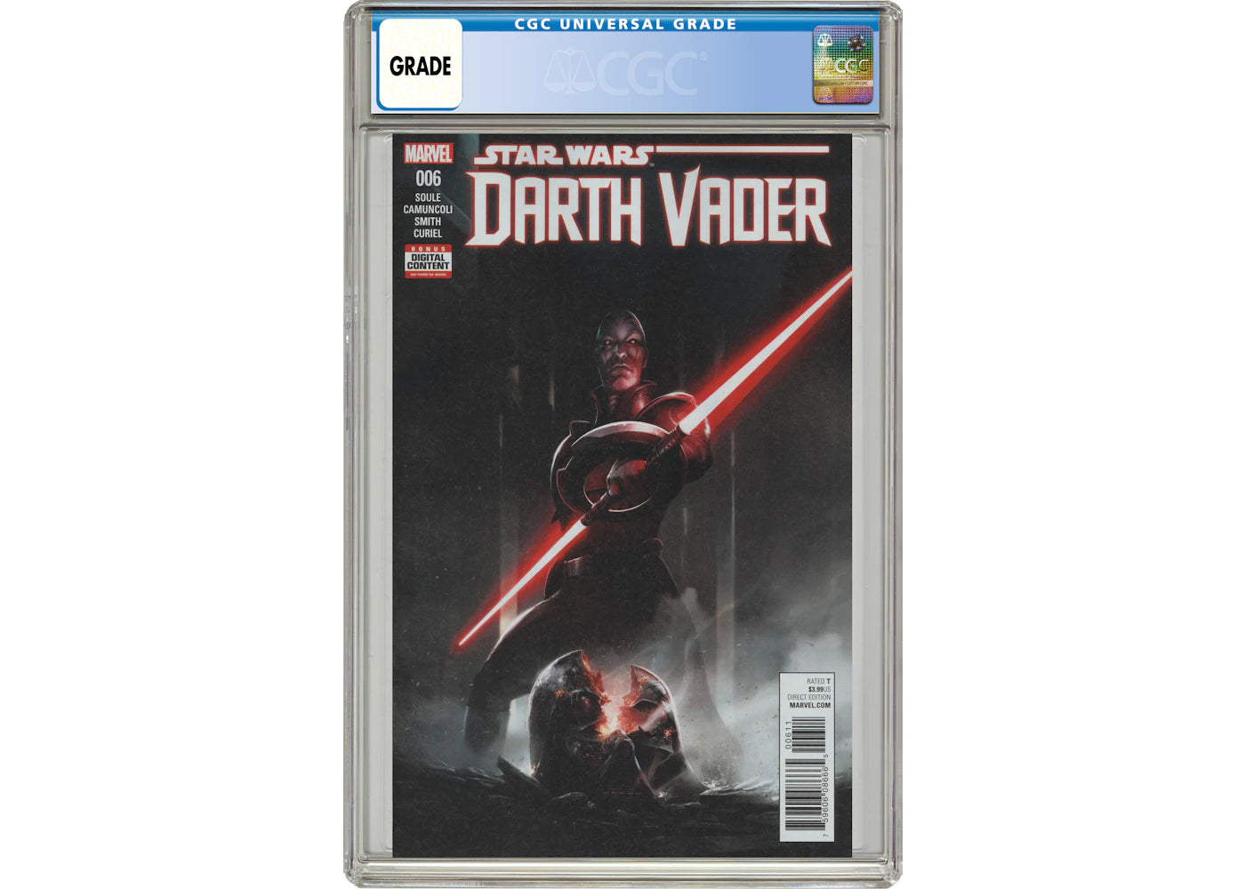 Marvel Star Wars Darth Vader (2017 Marvel 2nd Series) #6 Comic Book CGC Graded