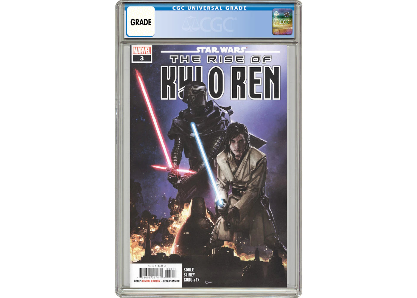 Marvel Star Wars The Rise of Kylo Ren (2019 Marvel) #3A Comic Book CGC Graded