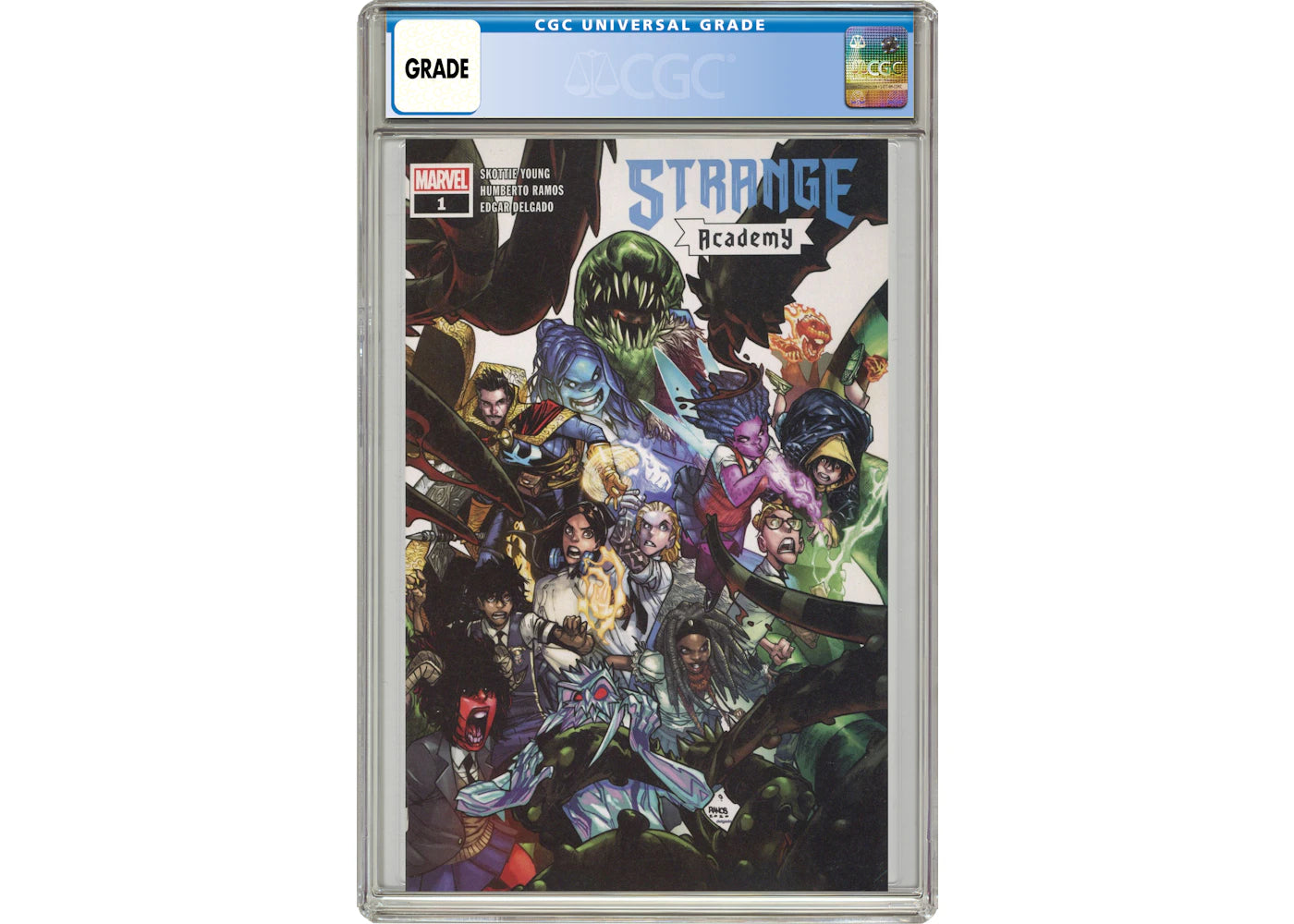 Marvel Strange Academy (2020 Marvel) #1REP.2ND.WALMART Comic Book CGC Graded