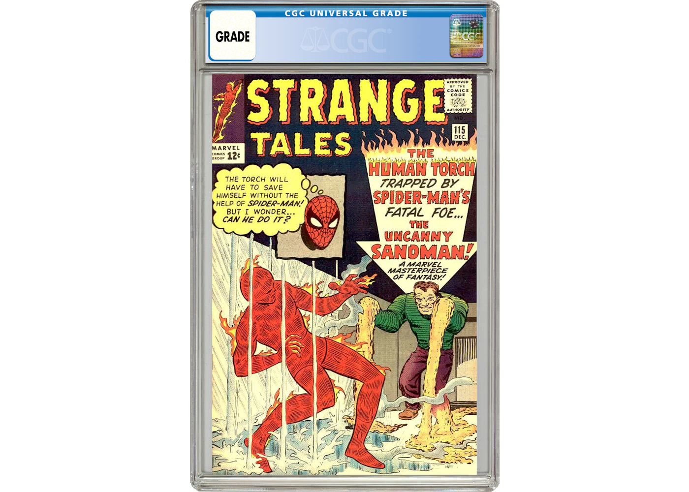 Marvel Strange Tales #115 (Origin of Doctor Strange) Comic Book CGC Graded