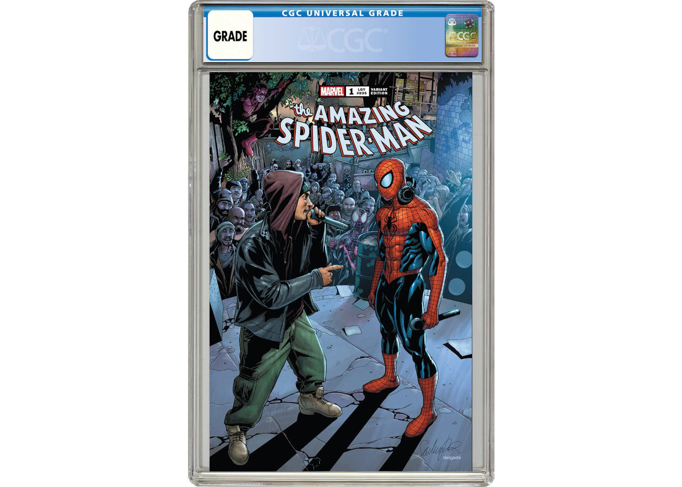 Marvel The Amazing Spider-Man (2022) #1 Eminem Variant Comic Book CGC Graded