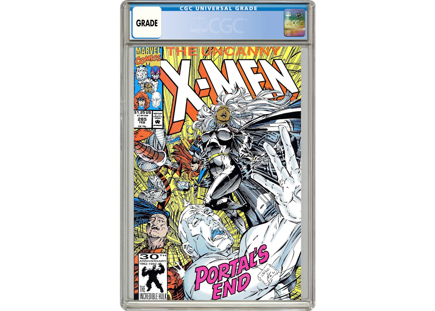 Marvel Uncanny X-Men (1963 1st Series) #285 Comic Book CGC Graded