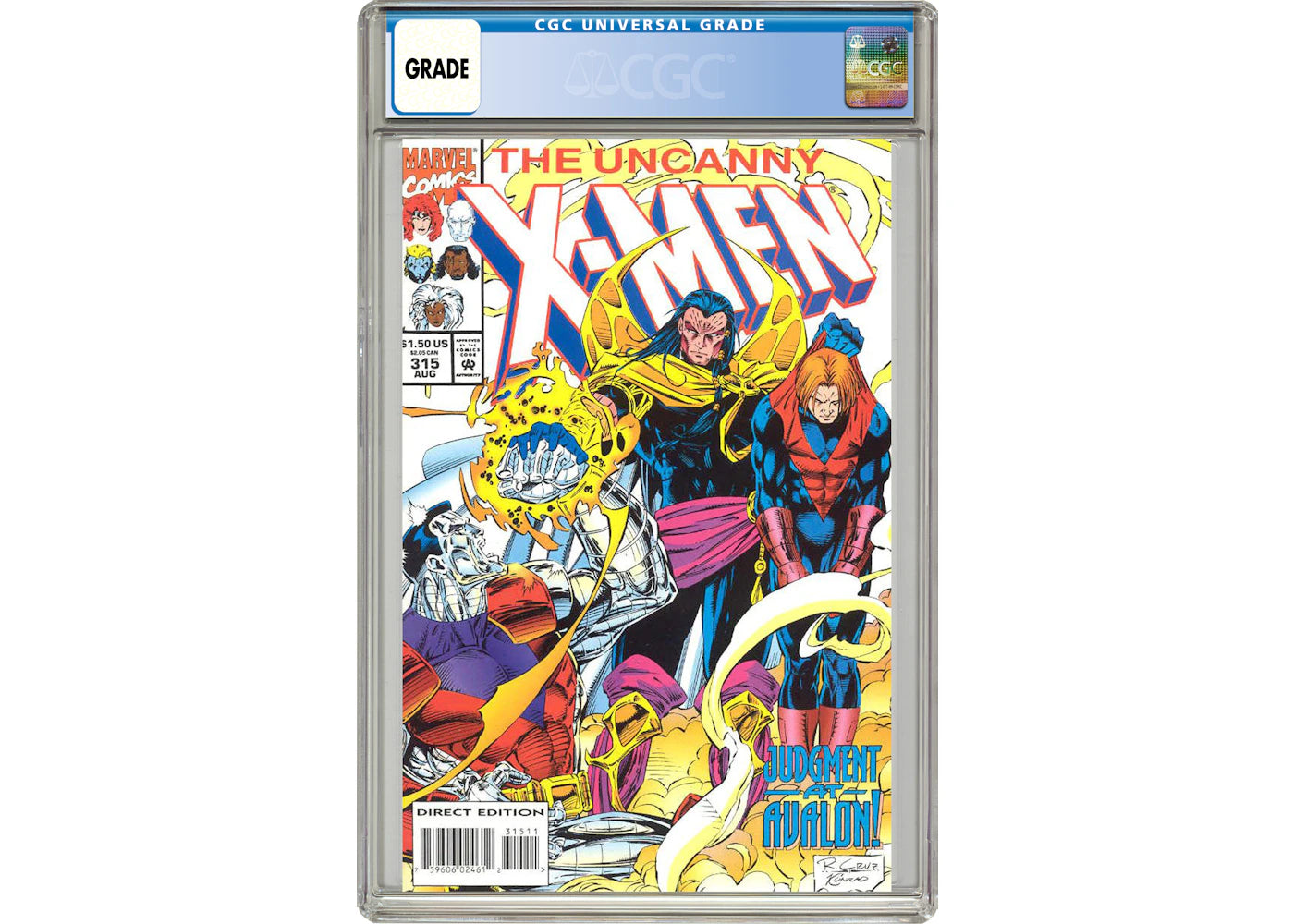 Marvel Uncanny X-Men (1963 1st Series) #315 Comic Book CGC Graded
