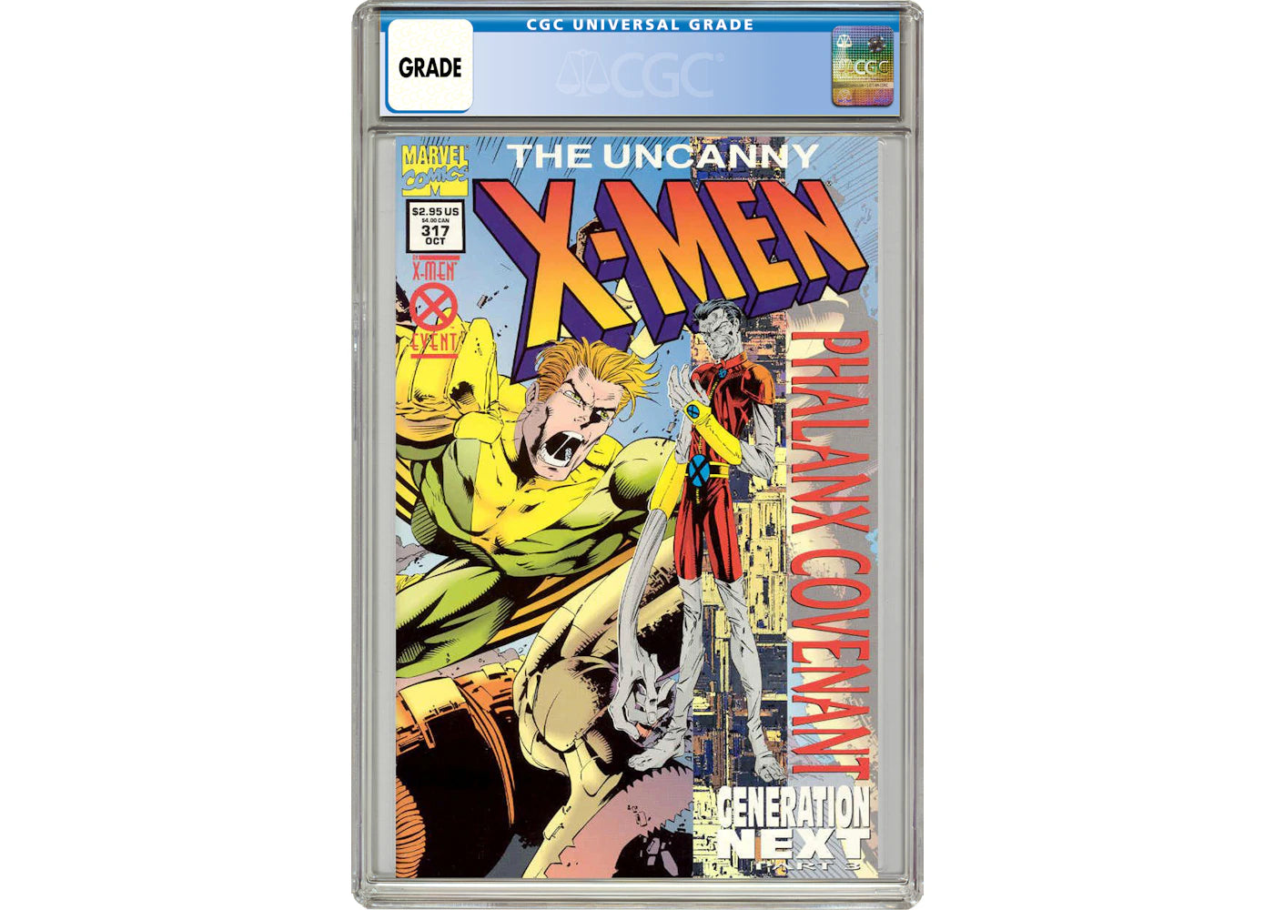 Marvel Uncanny X-Men (1963 1st Series) #317A Comic Book CGC Graded