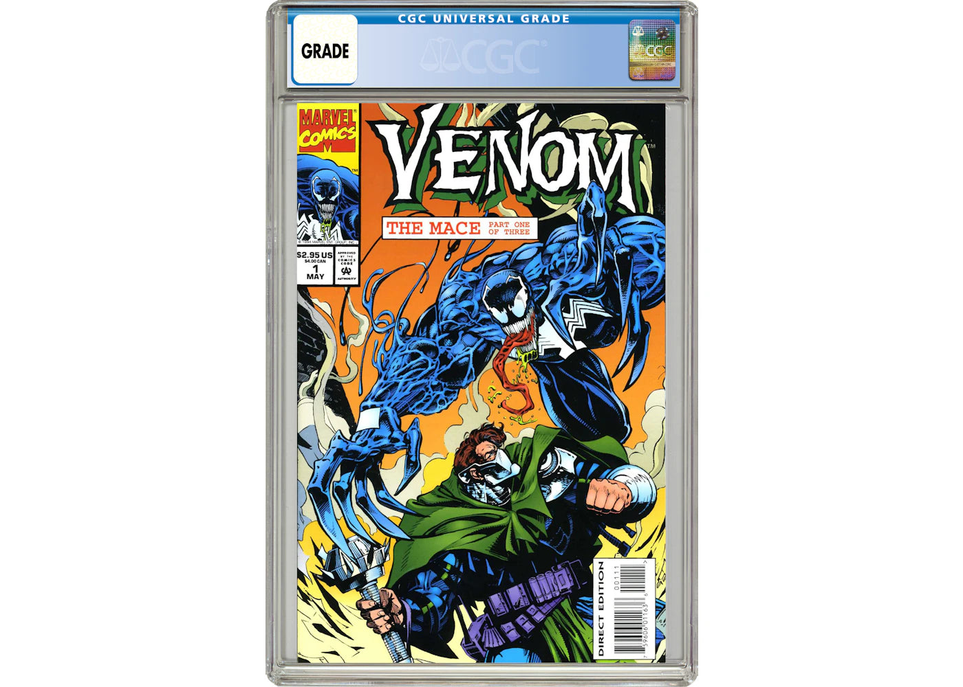 Marvel Venom The Mace (1994) #1 Comic Book CGC Graded