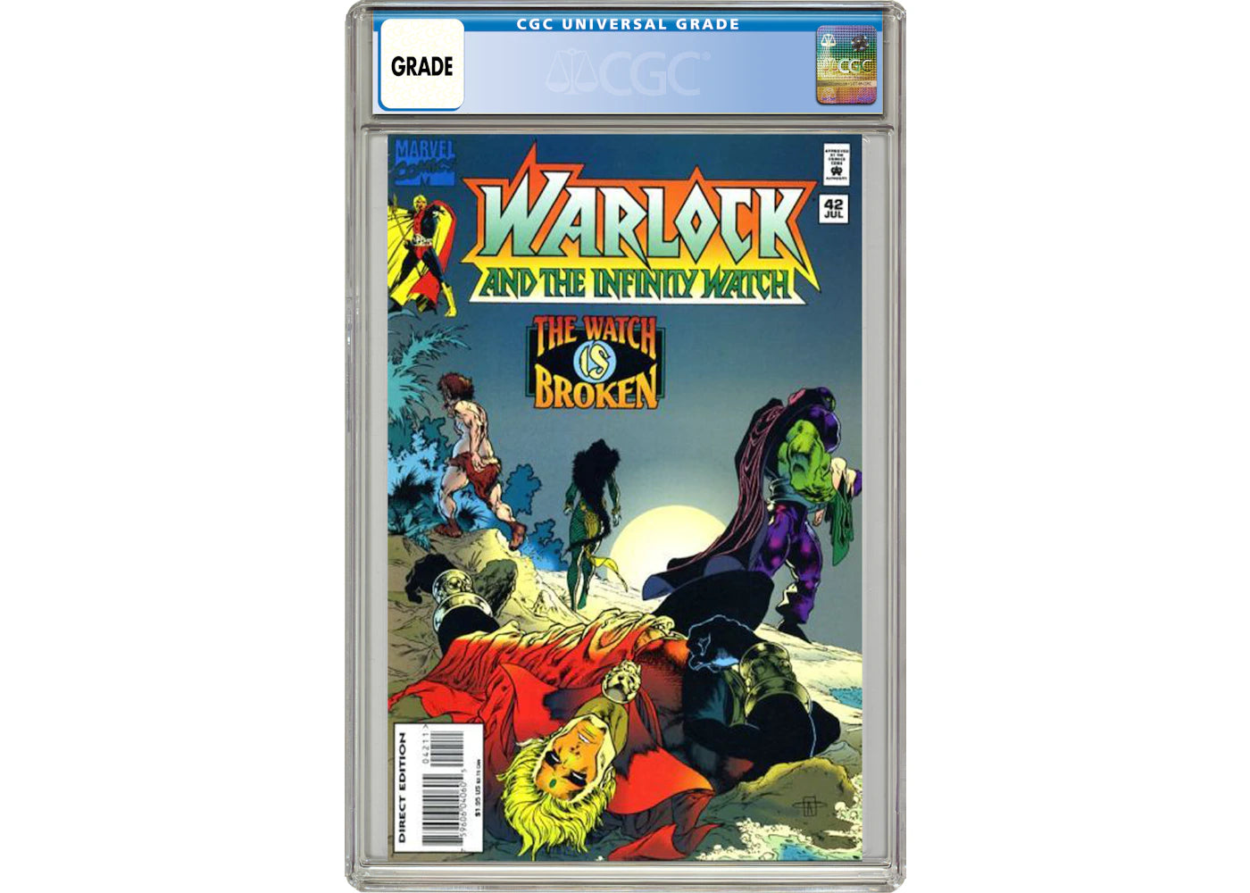 Marvel Warlock and the Infinity Watch (1992) #42 Comic Book CGC Graded
