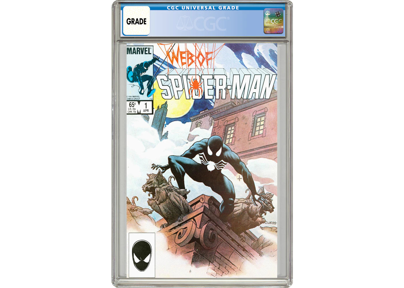 Marvel Web of Spider-Man #1 Comic Book CGC Graded