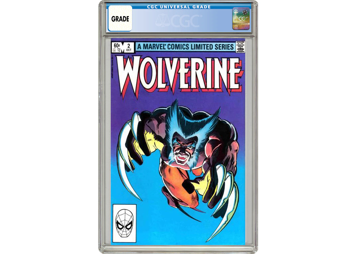 Marvel Wolverine #2 Limited Series (1st Full App. of Yukio) Comic Book CGC Graded