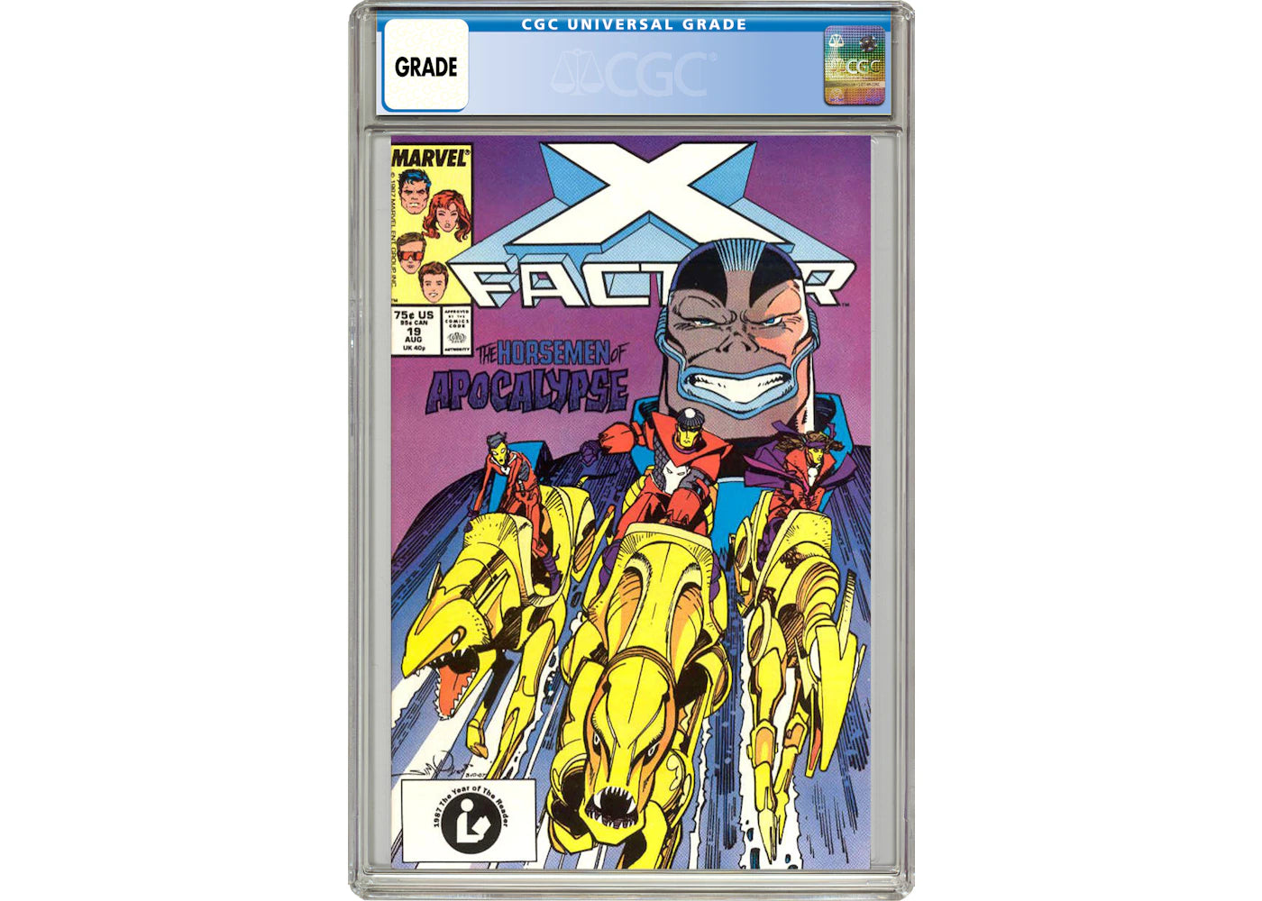 Marvel X-Factor (1986 1st Series) #19 Comic Book CGC Graded