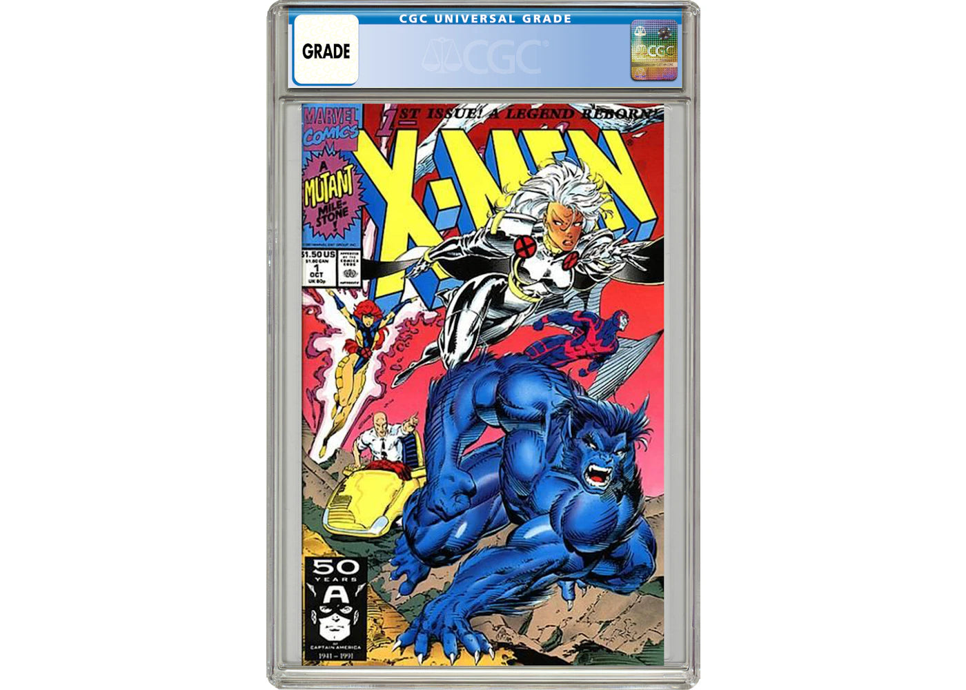 Marvel X-Men #1 A - Storm and Beast Variant Comic Book CGC Graded