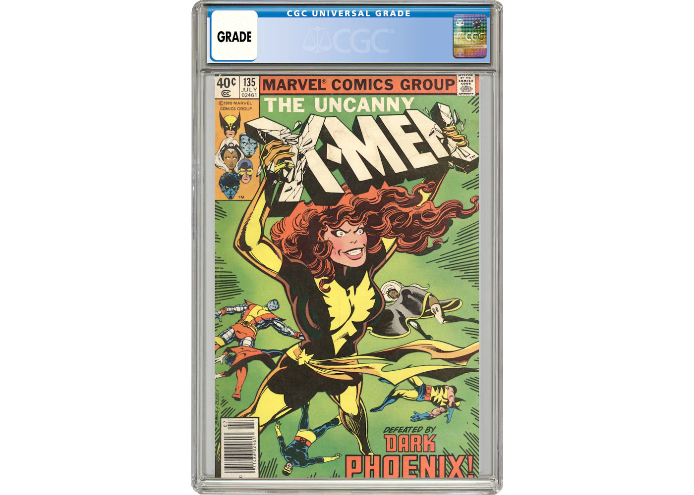 Marvel X-Men #135 (Dark Phoenix) Comic Book CGC Graded
