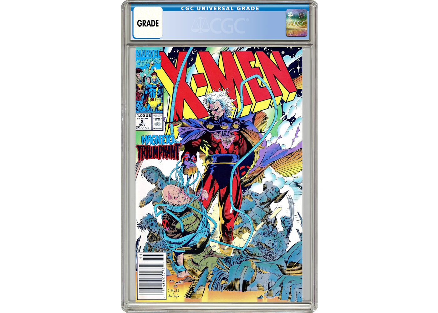 Marvel X-Men (1991 1st Series) #2 Comic Book CGC Graded