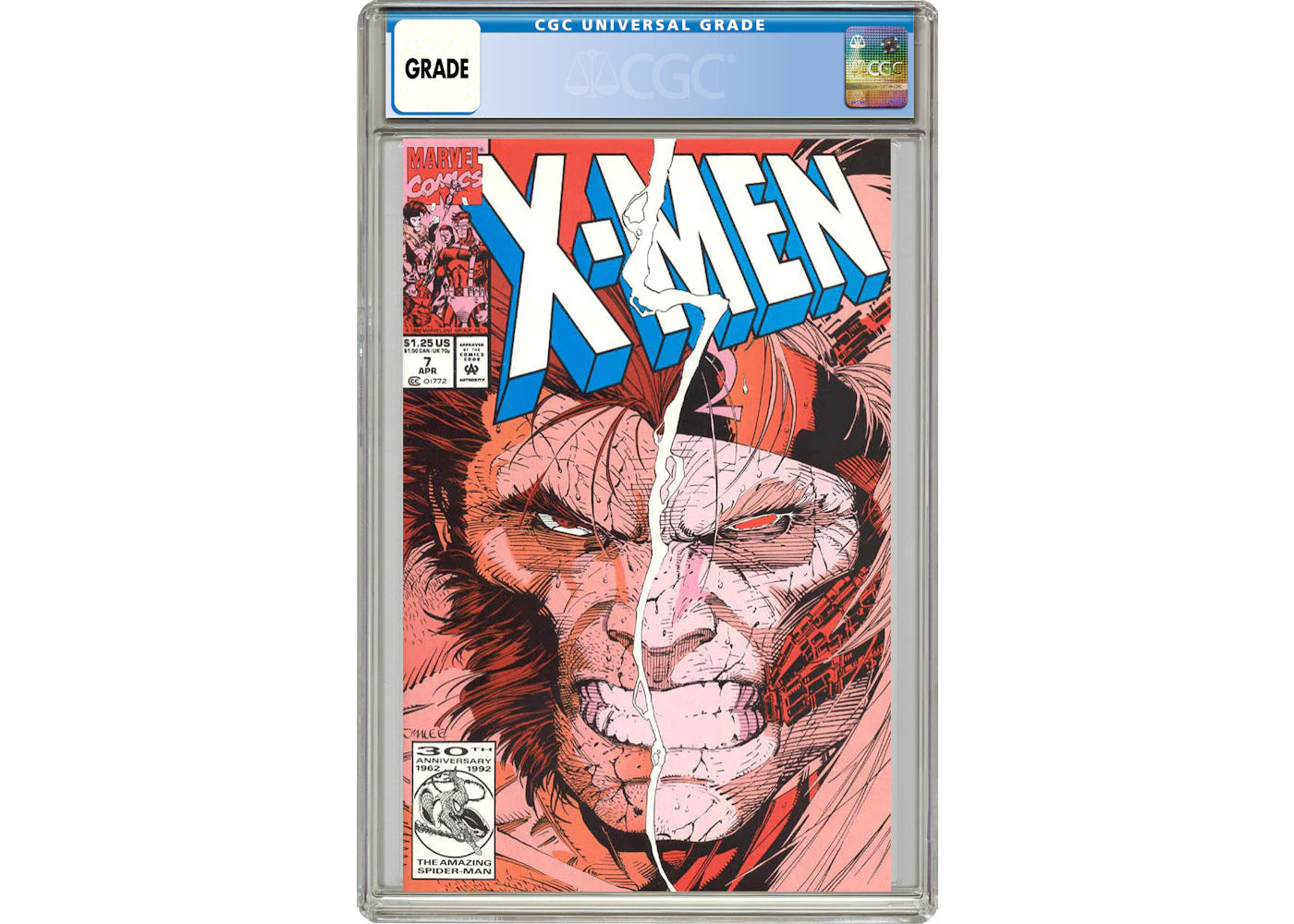 Marvel X-Men (1991 1st Series) #7 Comic Book CGC Graded