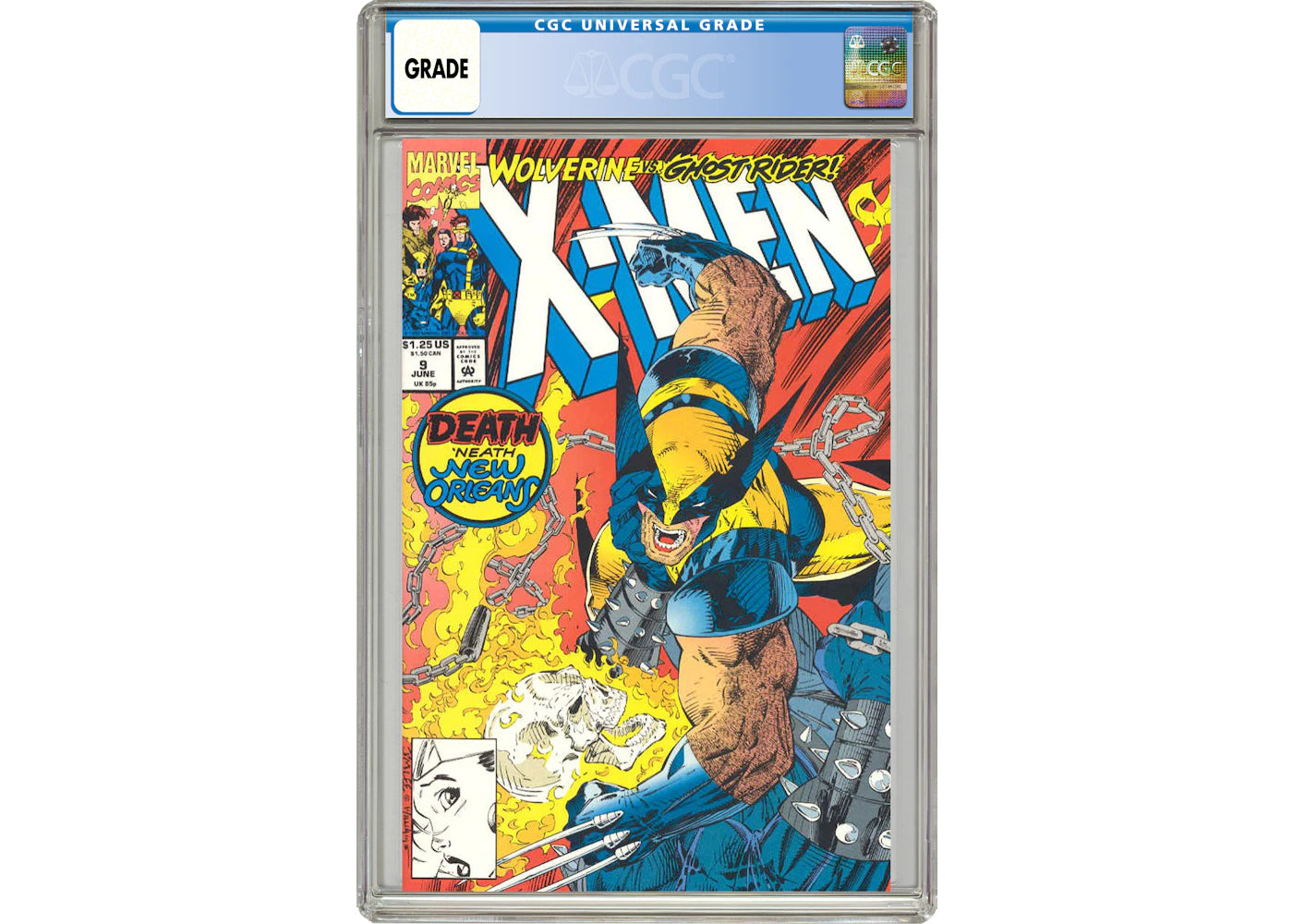 Marvel X-Men (1991 1st Series) #9 Comic Book CGC Graded