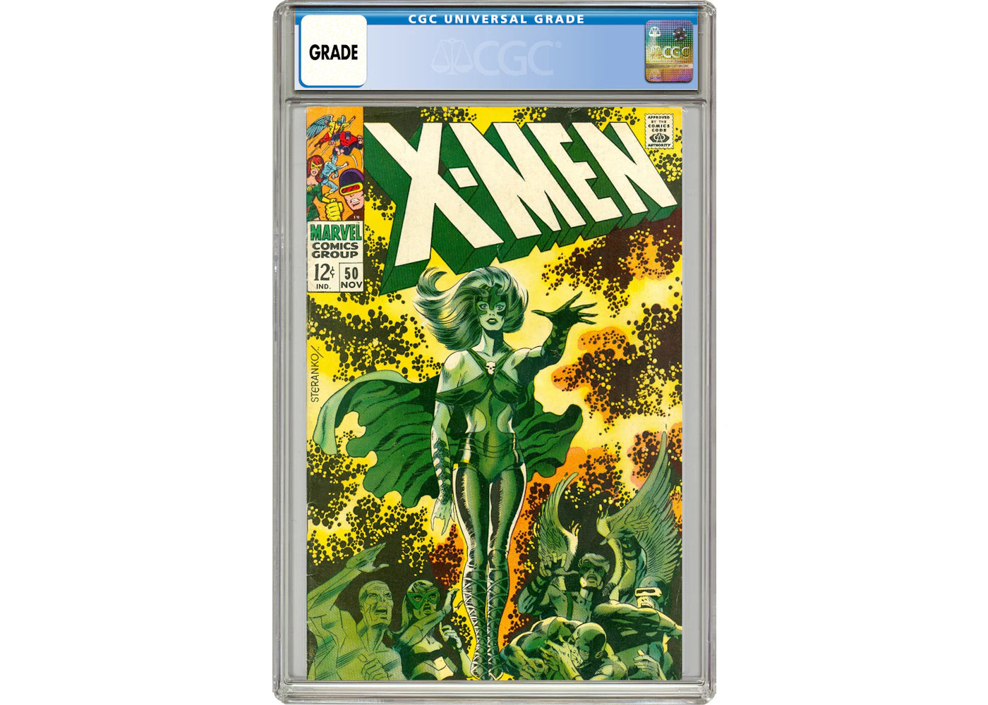 Marvel X-Men #50 (Origin of the Beast) Comic Book CGC Graded