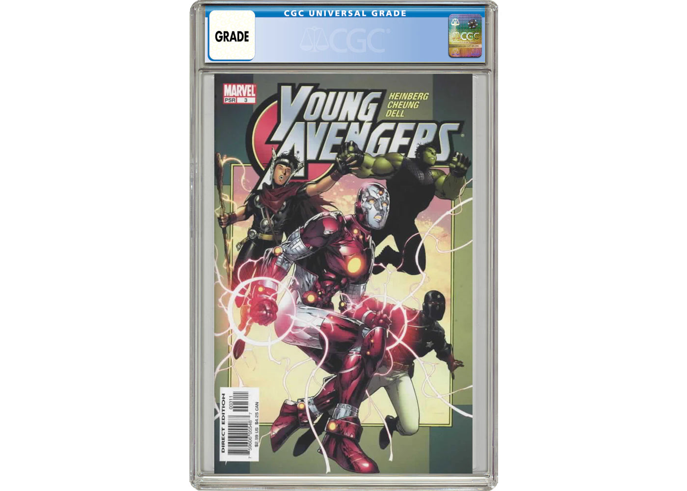 Marvel Young Avengers (2005) #3 Comic Book CGC Graded