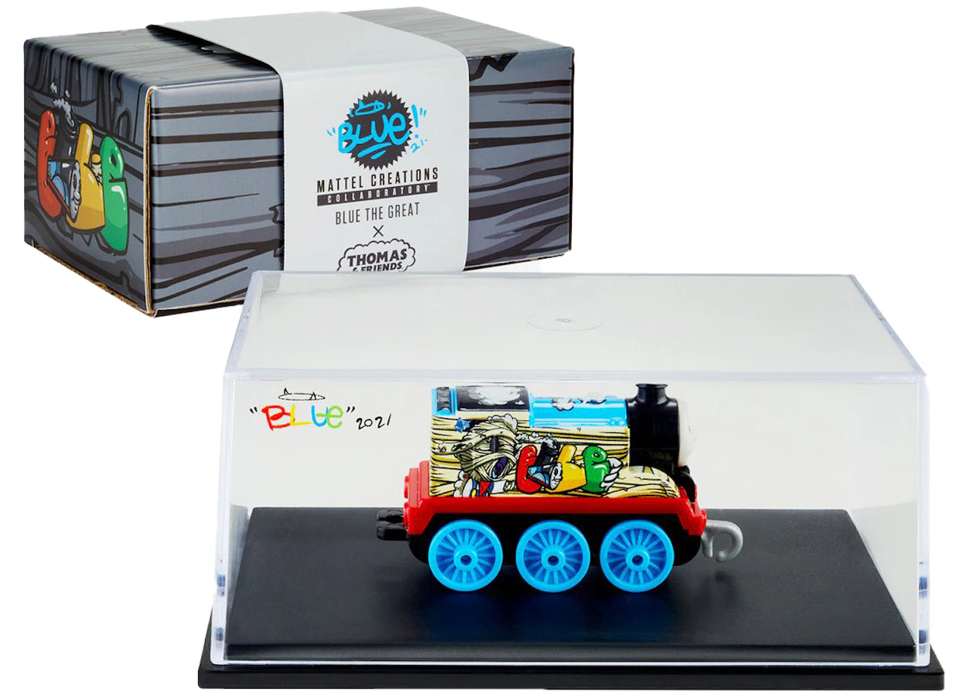 Mattel Blue The Great Diecast Thomas The Tank Engine Figure