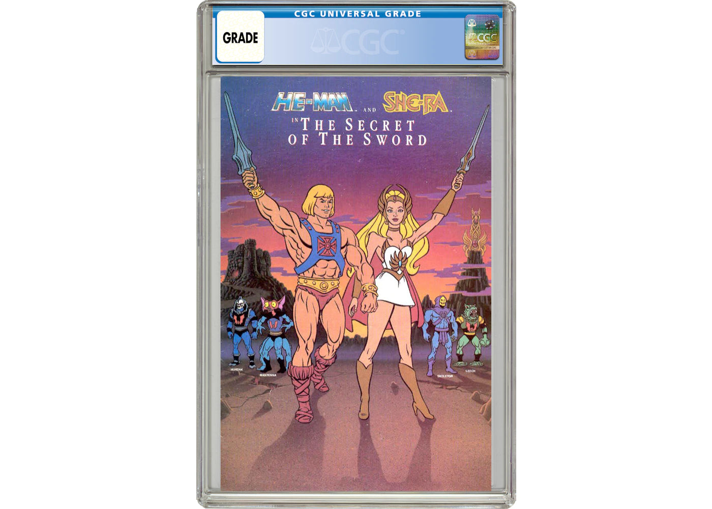 Mattel He-Man and She-Ra Secret of the Sword #0 Comic Book CGC Graded