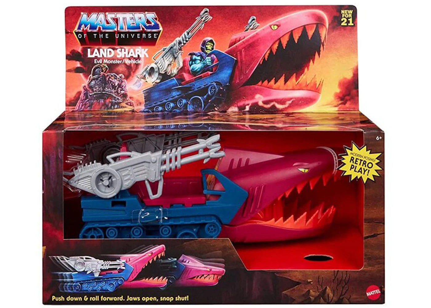 Mattel Masters of the Universe Origins Land Shark Action Figure