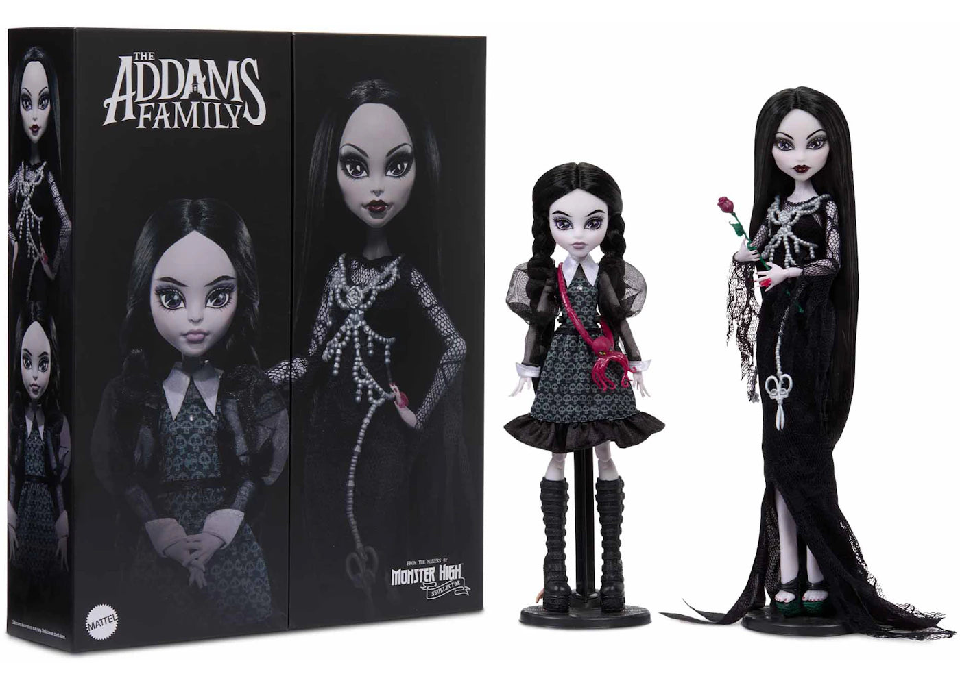 Mattel Monster High Skullector Addams Family Doll Two-Pack