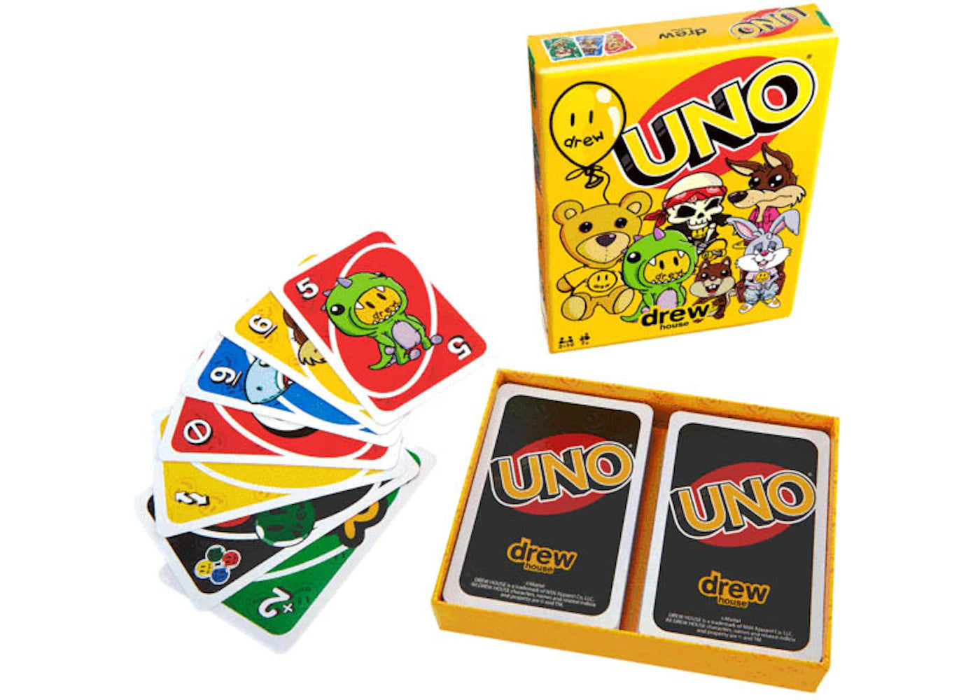 Mattel Uno Drew House Card Game