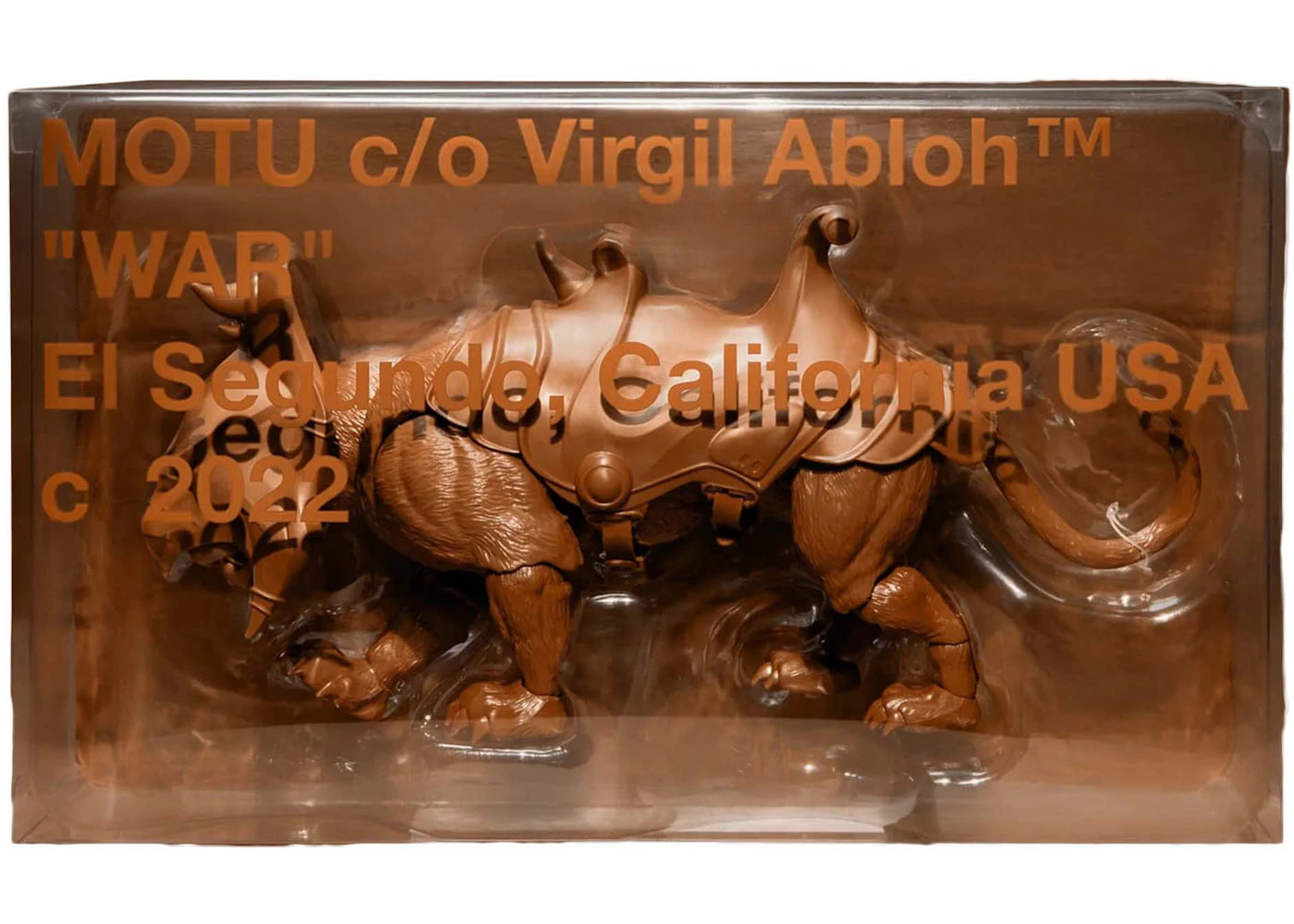 Mattel Virgil Abloh x Masters of the Universe Battle Cat Collector Action Figure