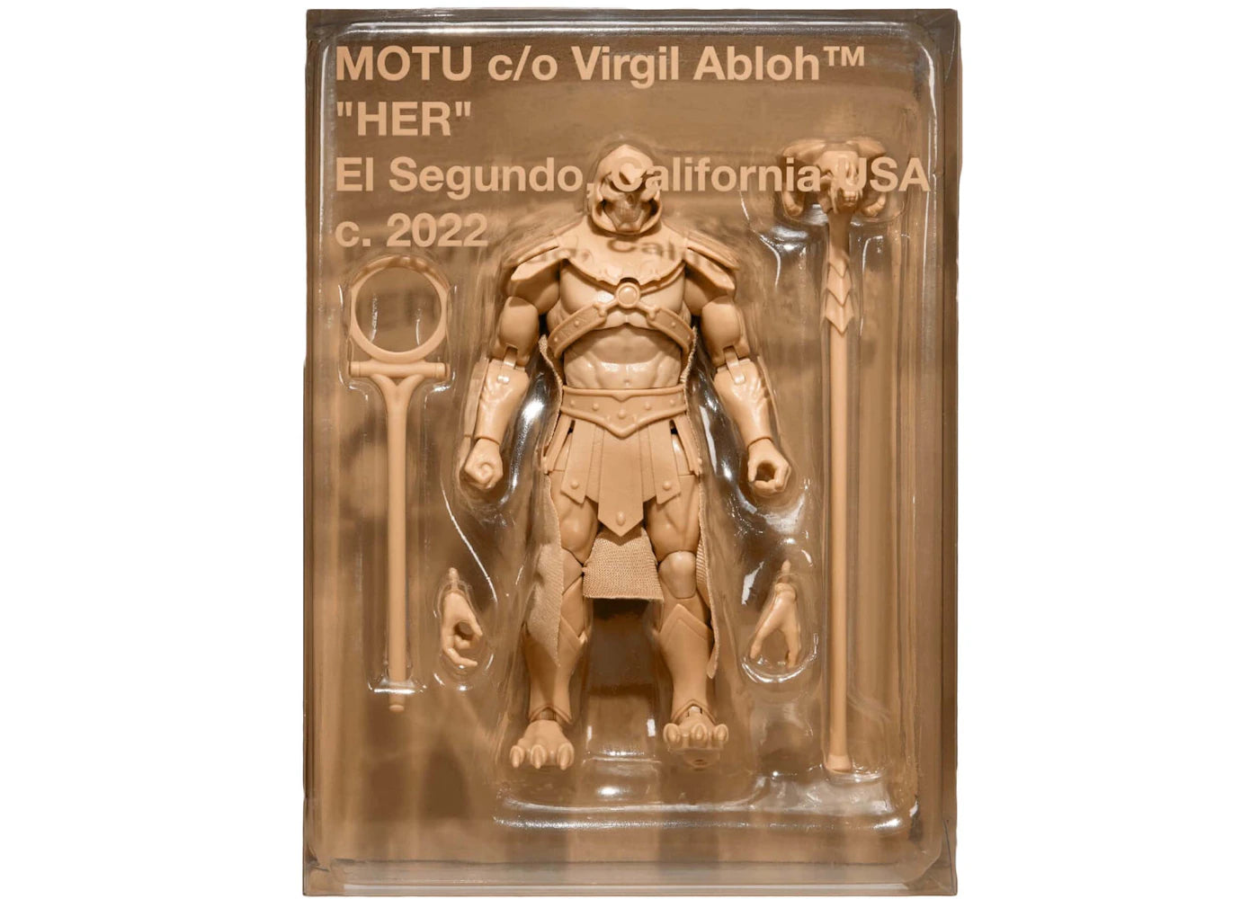 Mattel Virgil Abloh x Masters of the Universe Skeletor Collector Action Figure