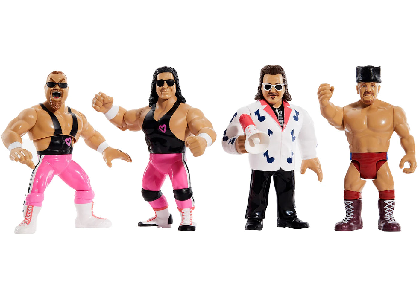 Mattel WWE Retro Wave 2 Figure Set