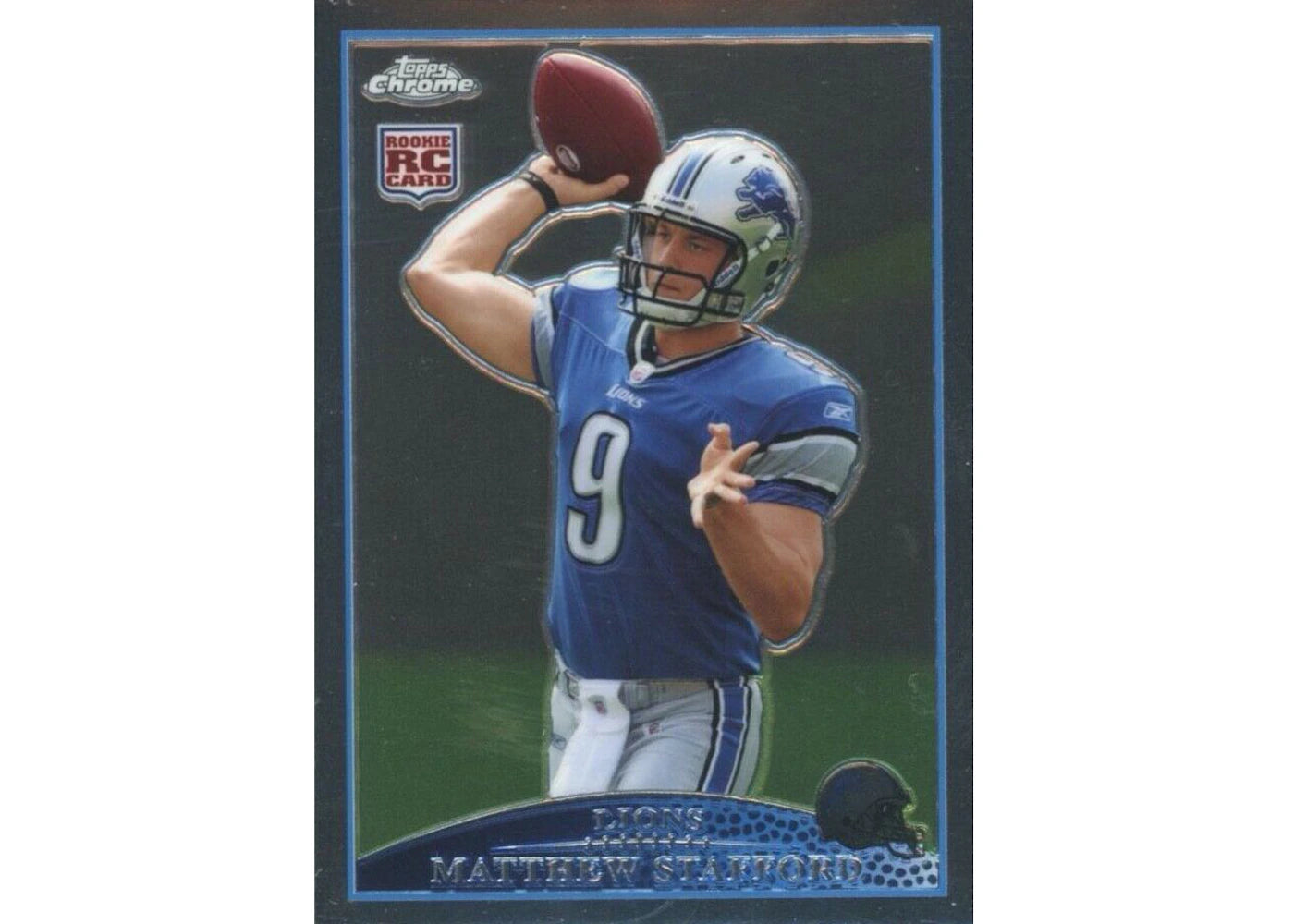 Matthew Stafford 2009 Topps Chrome Rookie #TC210 (Ungraded)