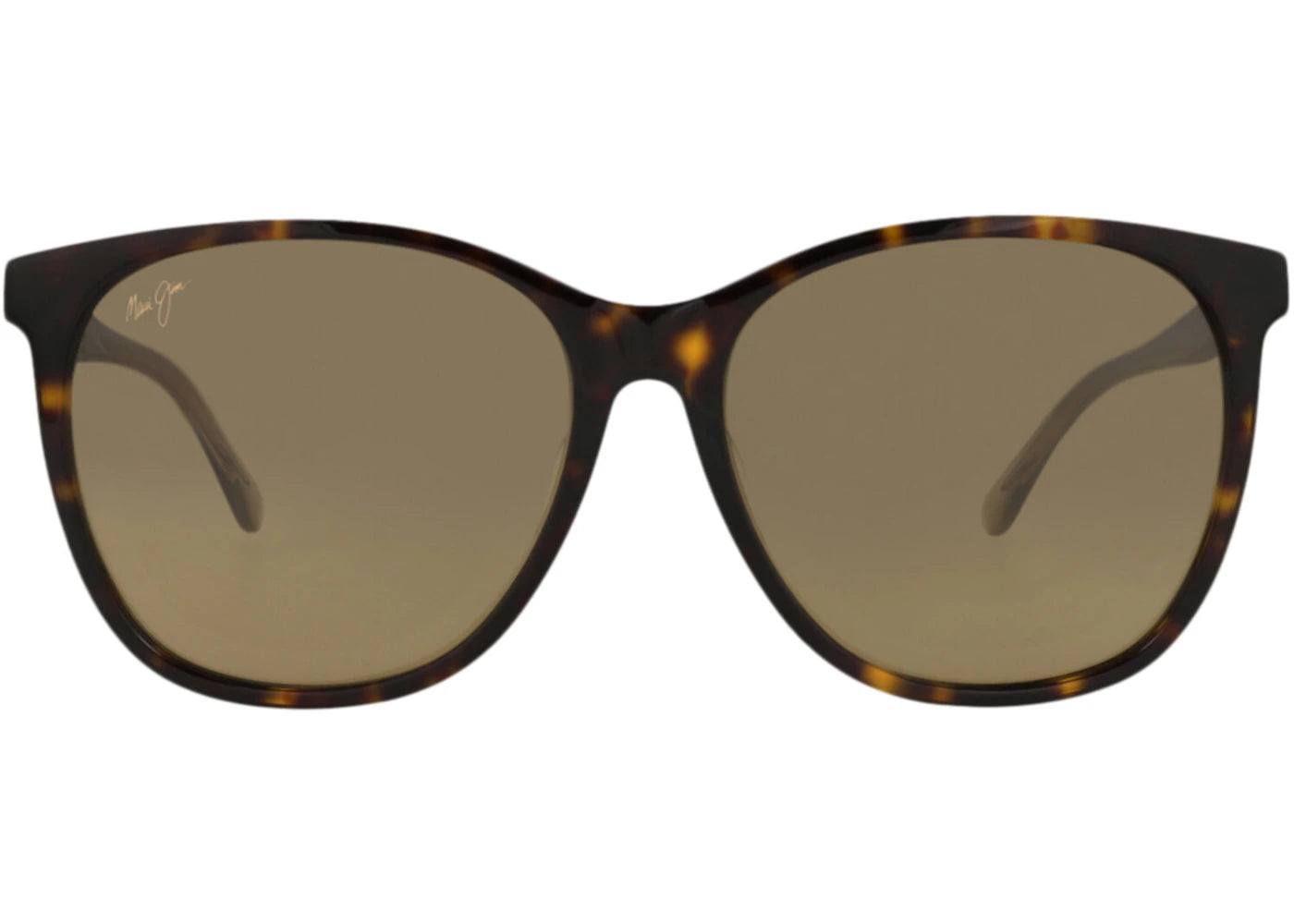 Maui Jim Round-Frame Acetate Sunglasses Tortoise Tan Bronze (HS821-10E)