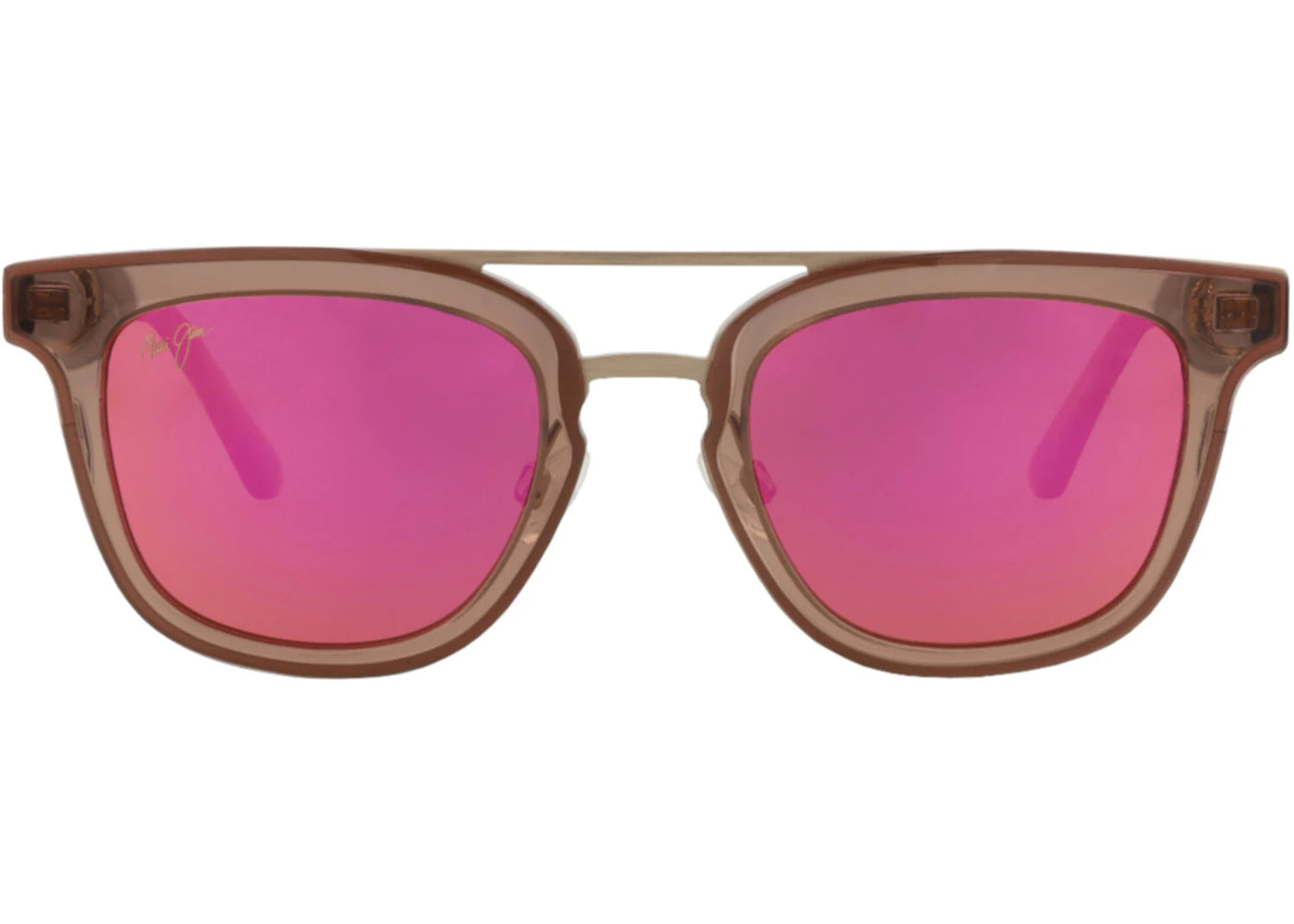 Maui Jim Square-Frame Acetate Sunglasses Brown Brown Sunrise (P844-19B)