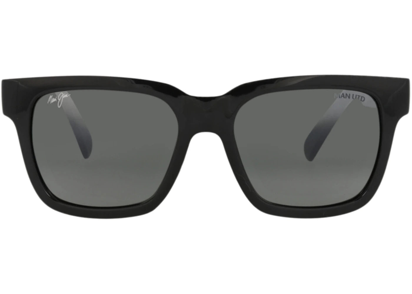 Maui Jim Square-Frame Injection Sunglasses Black Black Grey (540-02UTD)