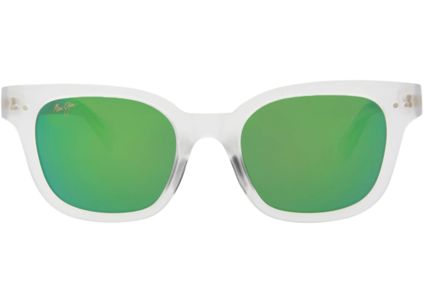 Maui Jim Square-Frame Nylon Sunglasses CRYSTAL CRYSTAL GREEN (GM822-05CM)