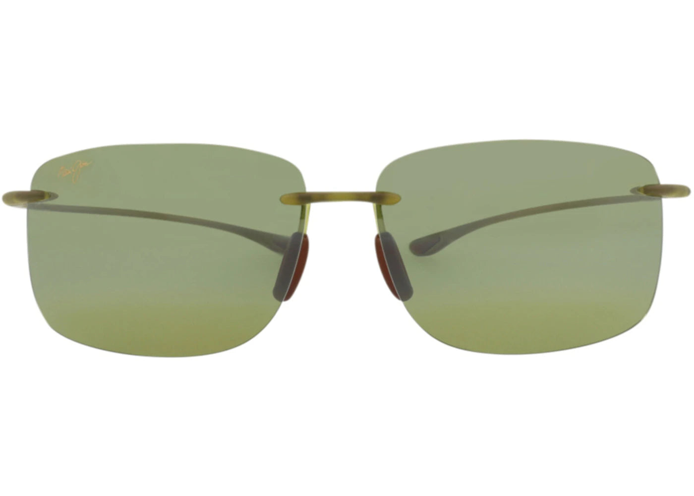 Maui Jim Square-Frame Nylon Sunglasses Olive Olive Green (HT443-15M)