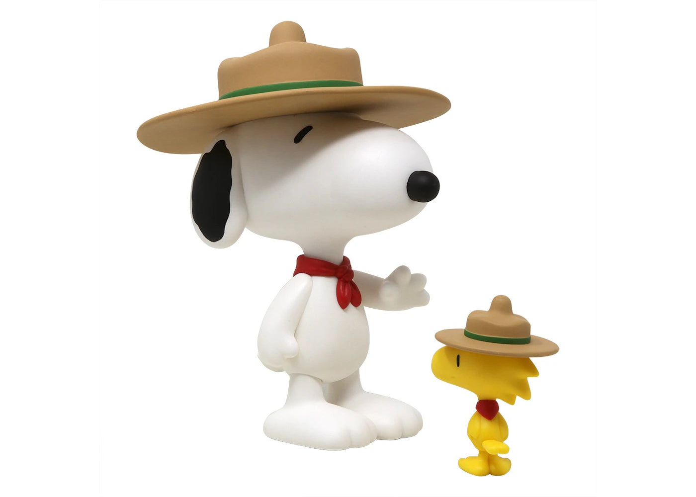 Medicom Peanuts VCD Beagle Scout Snoopy and Woodstock Figure