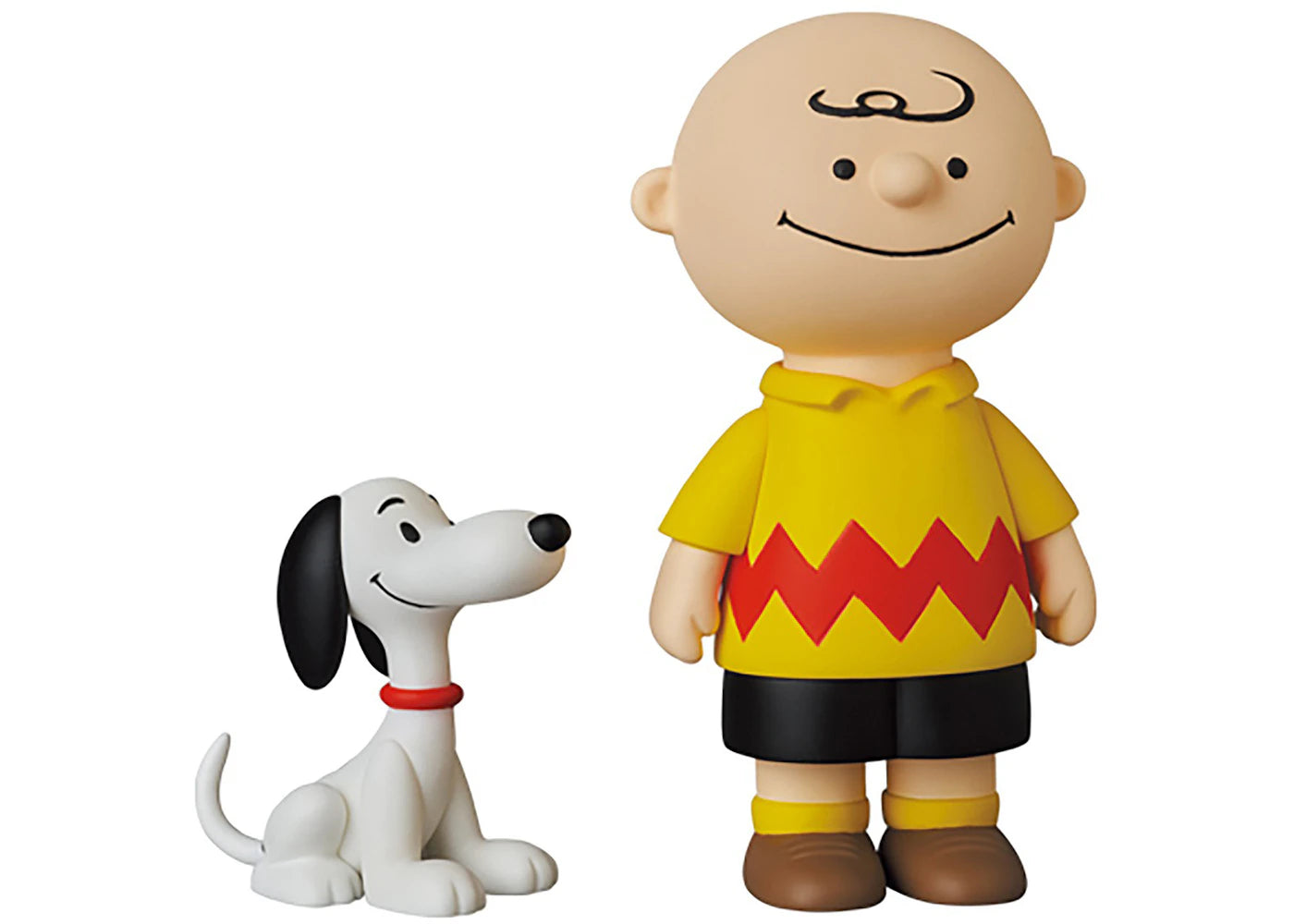 Medicom UDF Peanuts Series12- 50's Snoopy And Charlie Brown Figure Yellow