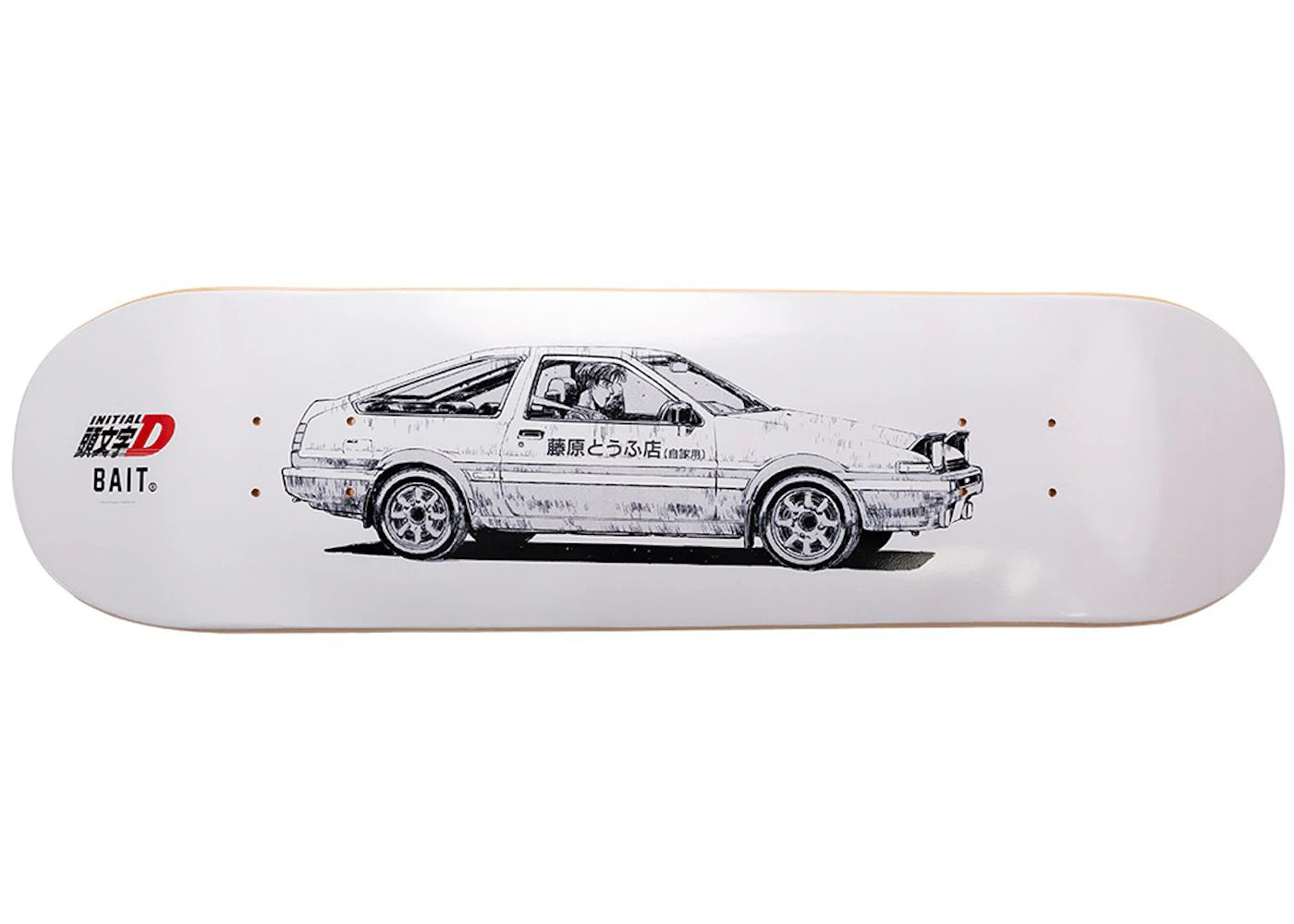 Medicom x Bait x Initial D Trueno Skatedeck