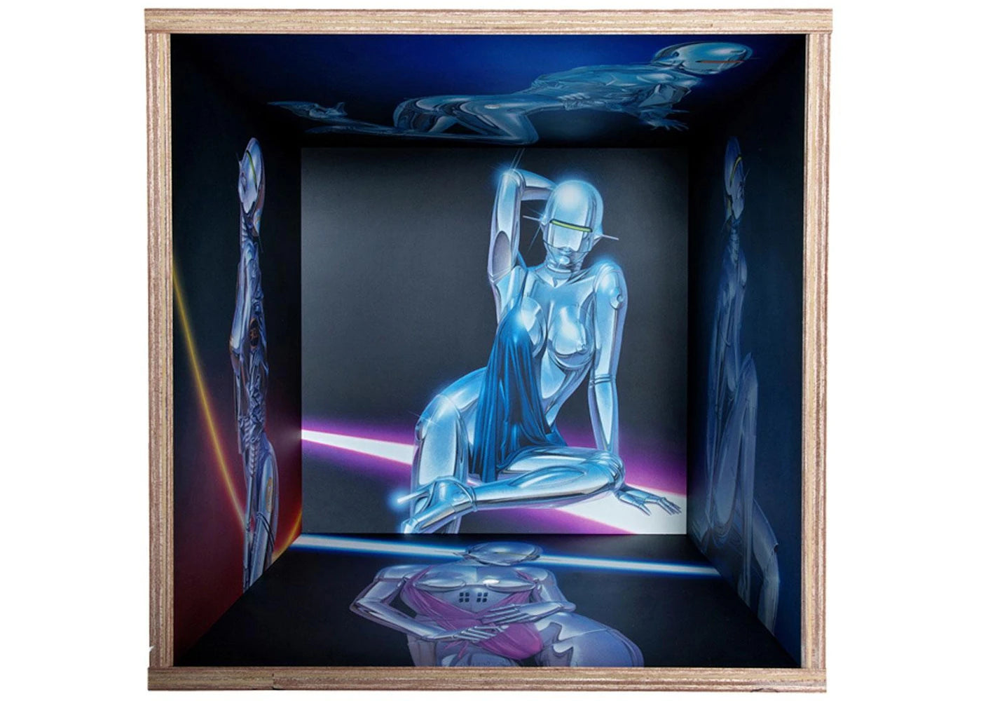 Medicom x Karimoku x SYNC x Hajime Sorayama Robot Shelf