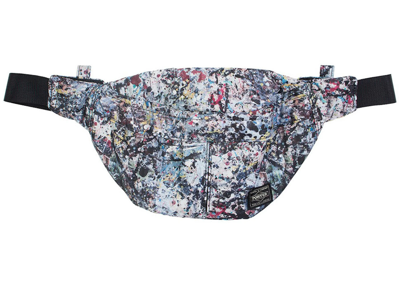 Medicom x SYNC x Porter Jackson Pollock Studio 2 Waist Bag White/Multi