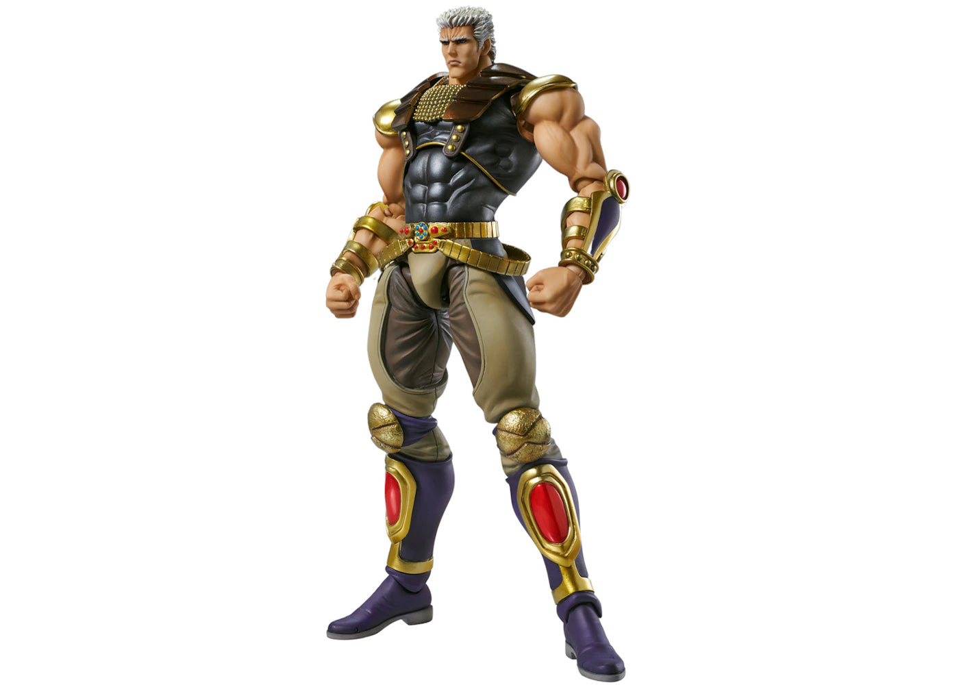 Medicom Super Action Statue Fist of the North Star Raoh Chozokado Action Figure Multi