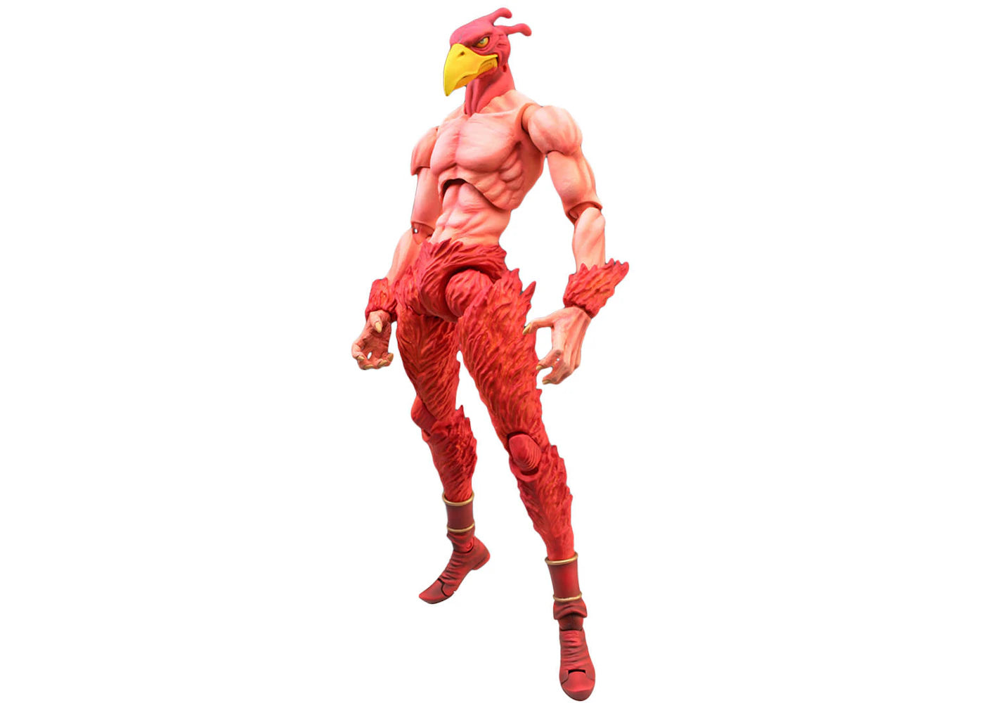 Medicom Super Action Statue JoJo's Bizarre Adventure Part 3 Stardust Crusaders Magician's Chozokado Re-Run Action Figure Red