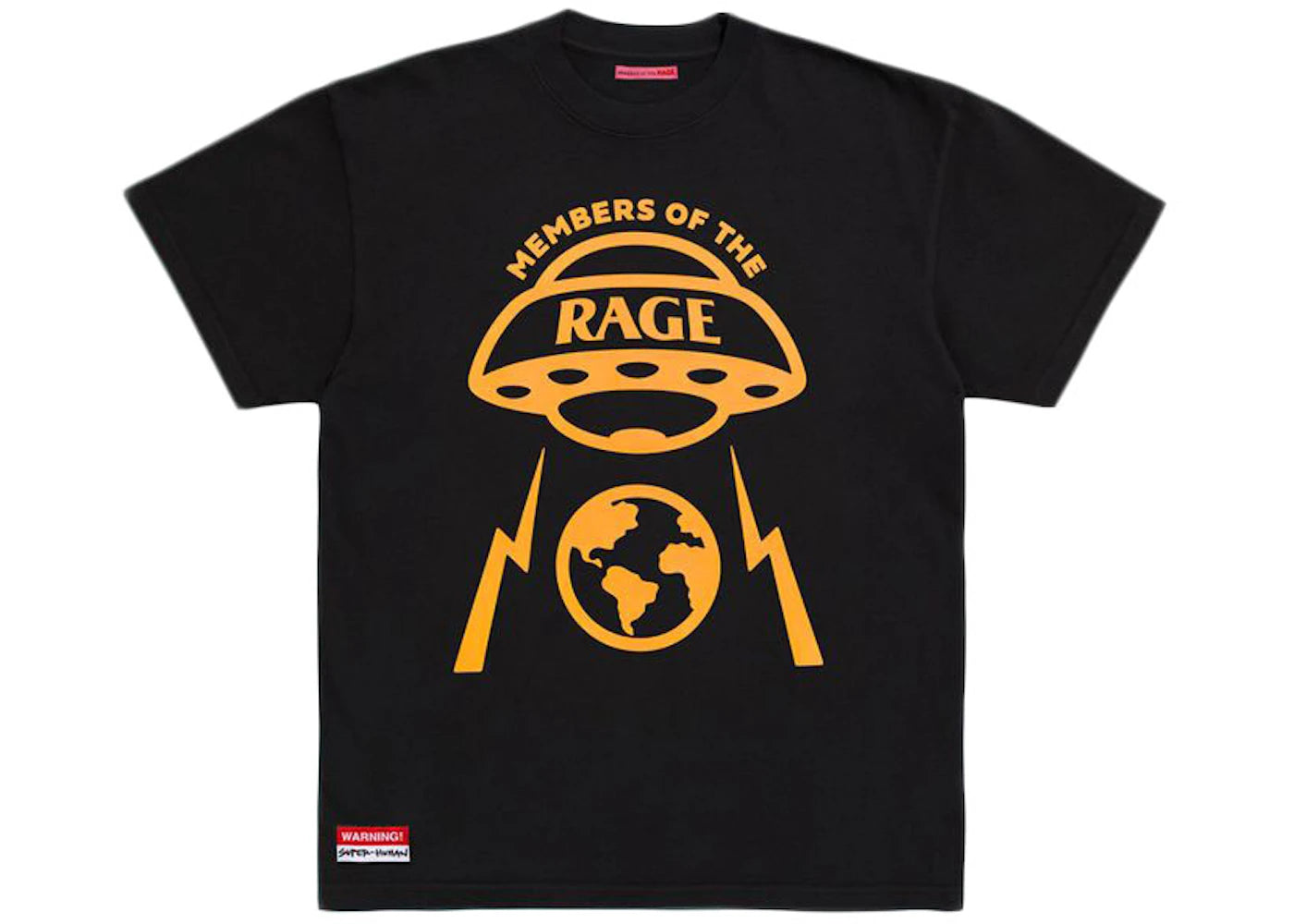 Members of The Rage Members Of The Rage T-shirt Neon Orange/Black