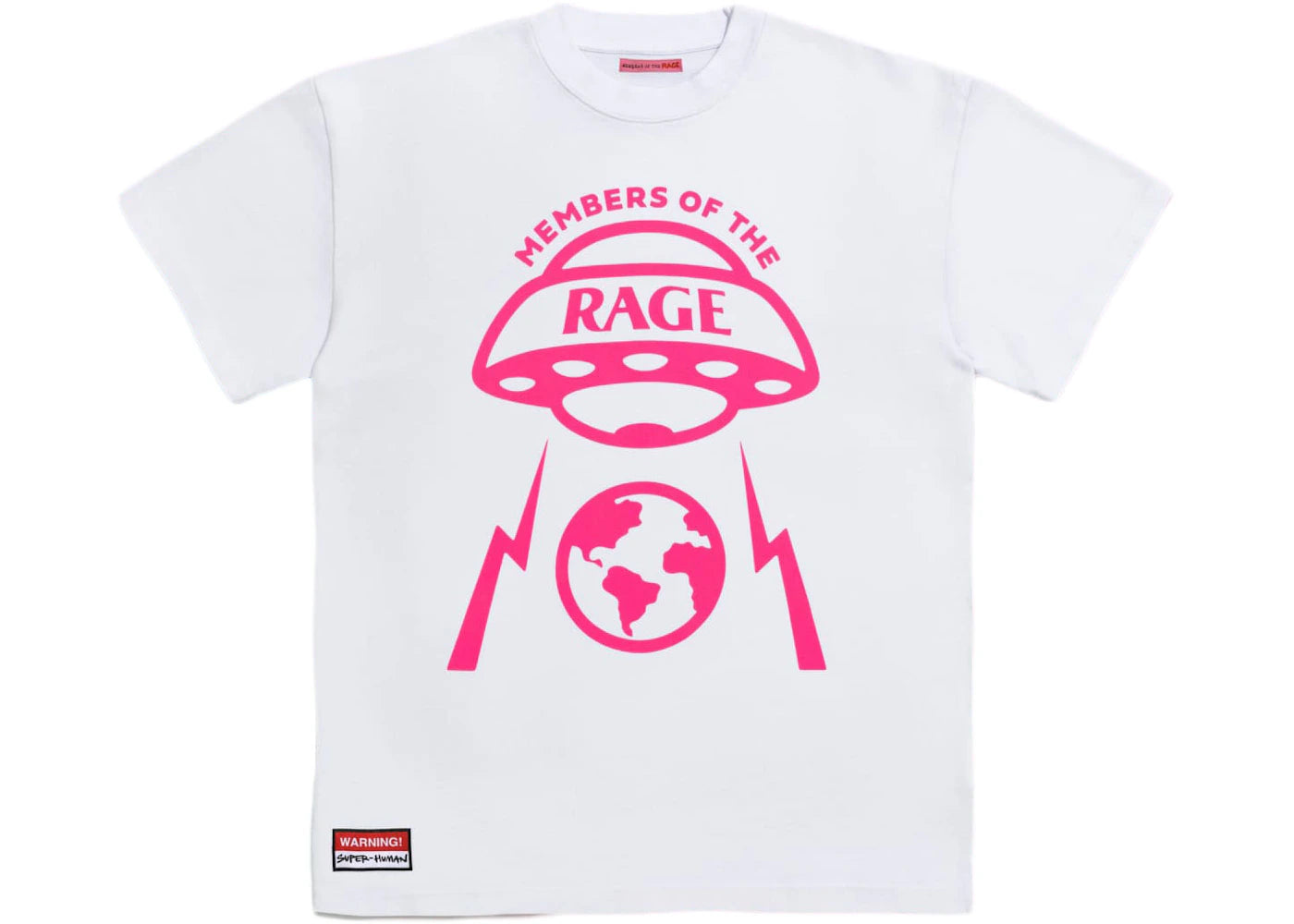 Members of The Rage Members Of The Rage T-shirt Pink/White