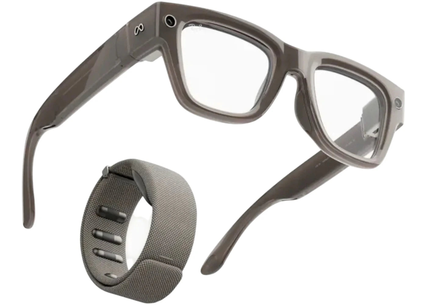 Meta x Ray-Ban Display & Neural Band AI Glasses (Large Size 2) SK-1001223-01 Sand